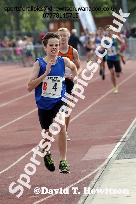 Boys under-15s, Northern Road Relays, Blackpool. Photo: David T. Hewitson/Sports for All Pics